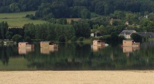 cabane sur l'eau